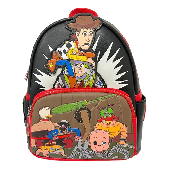 Mochila Toy Story De Doble Correa Exclusiva