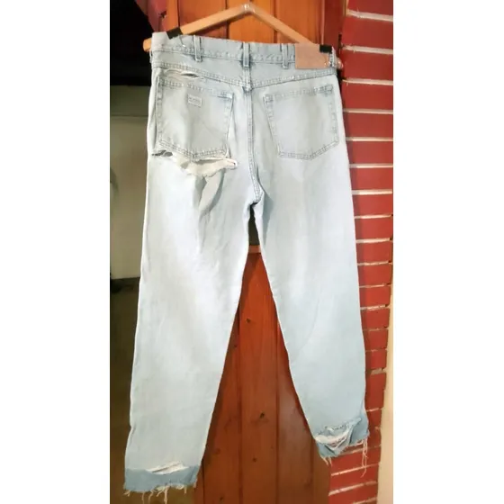 Pantalón Wrangler Prelavado Roto Hombre Talle 33 (44) Ver