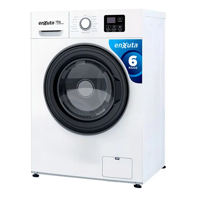Lavarropas Carga Frontal Enxuta Lenx0650dw Color Blanco