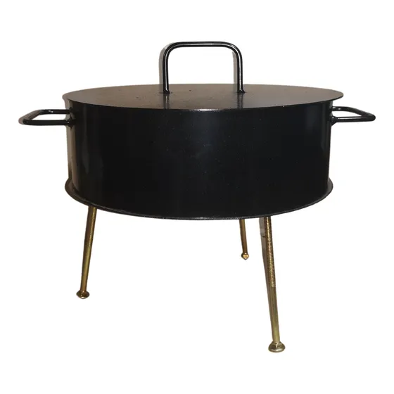 Combo Eco: Disco P/ Parrilla Leña Hornalla 30cm C/tapa 1,6mm