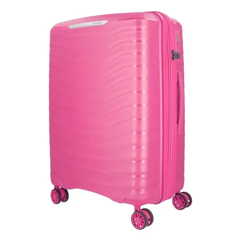 Mala De Viagem Bon-x Samsonite Grande Rosa 77x52