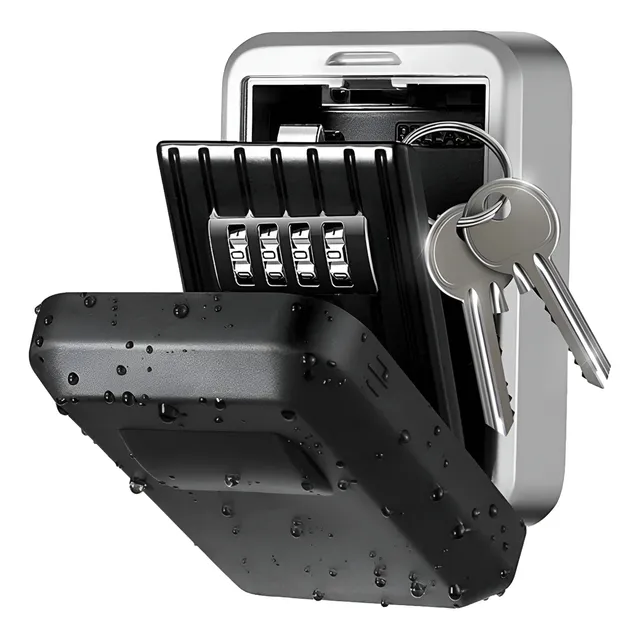 Mini Caja De Seguridad Para Llaves Tarjetas Con Combinación