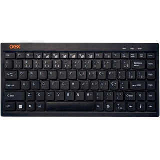 Teclado Multímidia Com Fio Oex Tc301 Mini Flat Abnt 2 Teclado Multímidia Com Fio Oex Tc301 Mini Flat Abnt 2