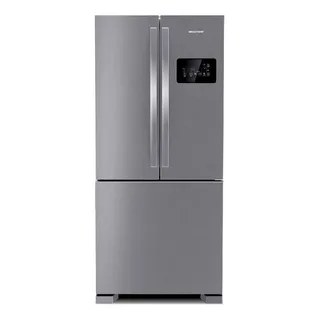 Geladeira Frost Free Side Inverse Inox Bro85ak Brastemp Geladeira Frost Free Side Inverse Inox Bro85ak Brastemp