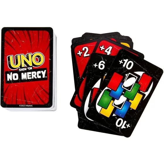 Cartas De Uno No Mercy, Sin Piedad!!! Original