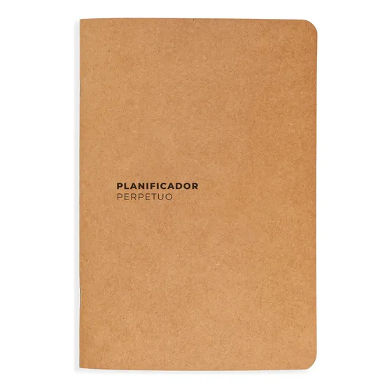 Planificador Mensual A5 (15x21) - Planner Ecologico Perpetuo