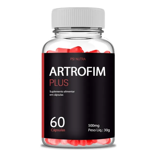 Artrofim Plus Black Psi Nutra 60 Capsulas Suplemento