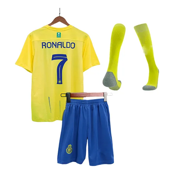 Uniforme Al Nassr Ronaldo 7 Niño O Adulto