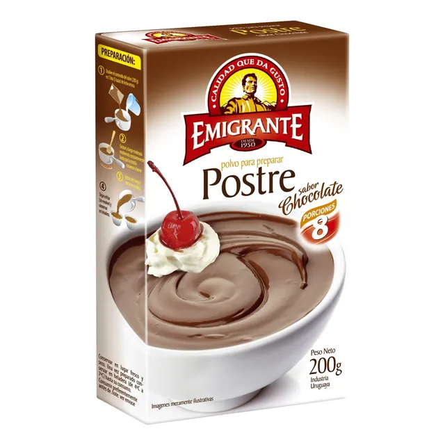 Postre De Chocolate Emigrante 200 Grs