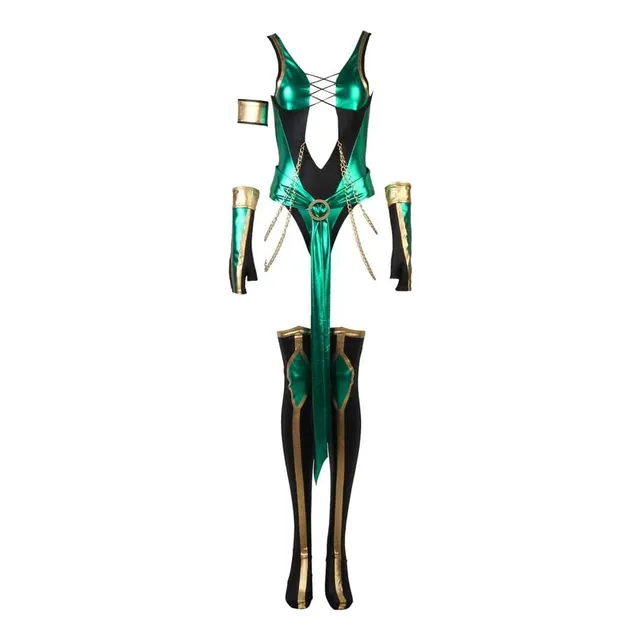 Cosplaydiy Traje De Mujer Para Juego Mortal Kombat X Jade Di