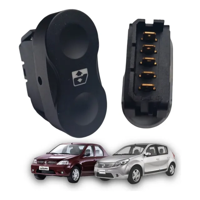 Boton Comando  Interruptor Suiche Elevavidrios Logan Sandero