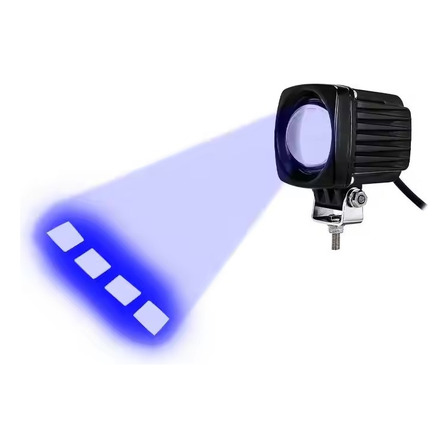 Faro Led De Seguridad Para Montacargas Punto Movil Azul Rojo Faro Led De Seguridad Para Montacargas Punto Movil Azul Rojo