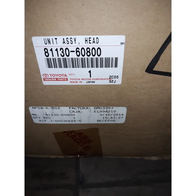 Faro Derecho Izquierdo Toyota Prado Meru Original.