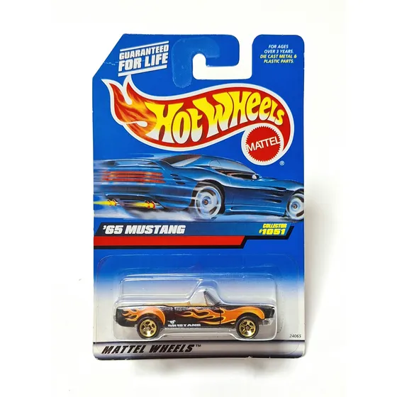Hot Wheels Mattel, Collector #1051 1999, 65 Mustang 