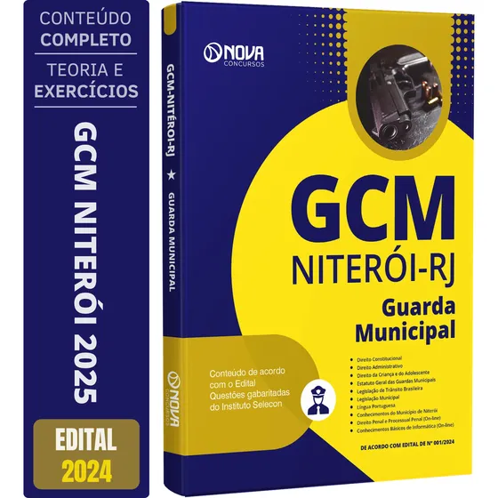 Apostila Concurso Gcm Niterói Rj - Guarda Municipal