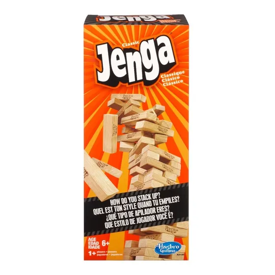 Jenga Grande Hasbro Juego Didáctico