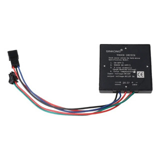 Apagador Dimmer Touch Para 2 Tiras Led Espejo Vidrio Acrilic Apagador Dimmer Touch Para 2 Tiras Led Espejo Vidrio Acrilic
