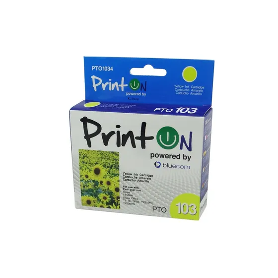 Cartucho De Tinta Epson Stylus Tx550w Negro / Color Printon