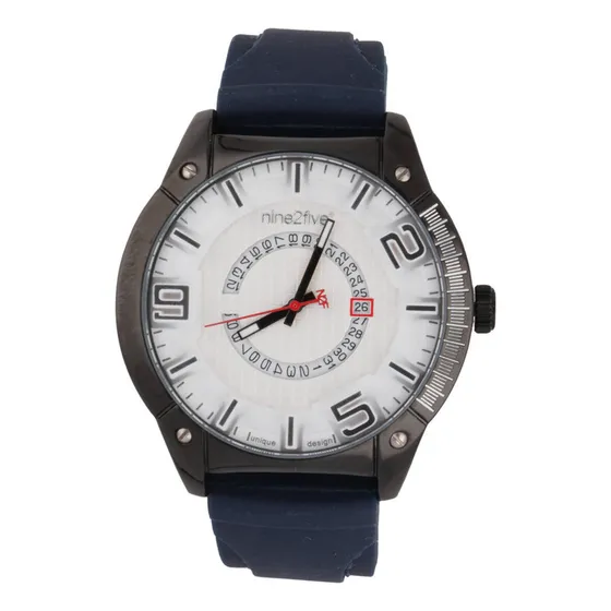 Reloj Para Hombre Nine2five *sr626sw*. Azul Negro Blanco
