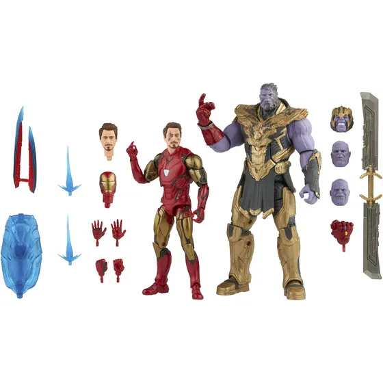 Iron  Man Vs Thanos Marvel Legends Infinity Saga