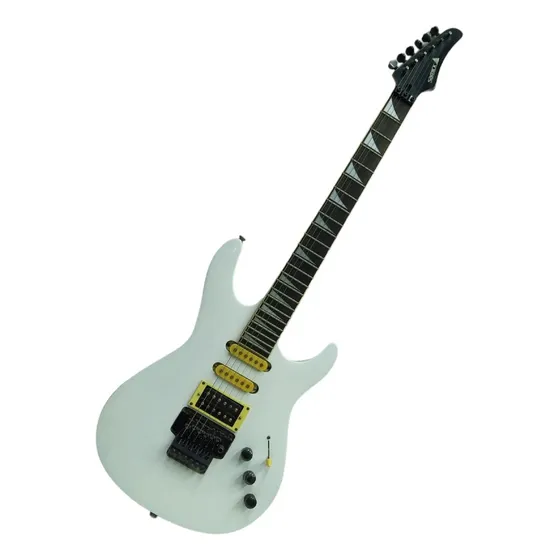 Guitarra Electrica Samick Superstrat C/floyd Usada Blanca