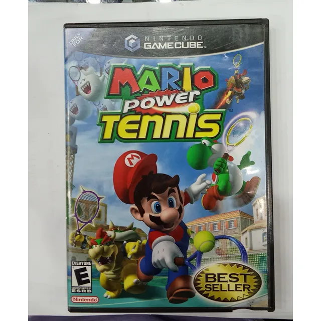 Mario Power Tennis. Nintendo Gamecube Usado. Qqr.