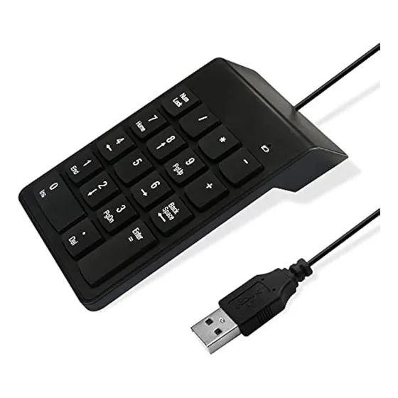 Teclado Numérico Para Laptop, Teclado Usb De 10 Teclas,