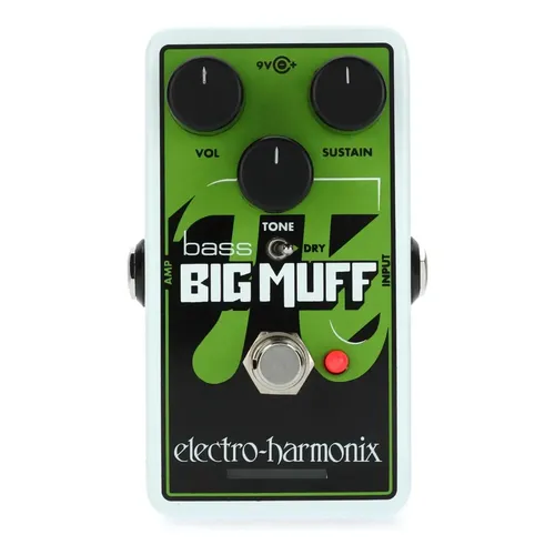 Pedal Bass Big Muff Pi Electro-Harmonix Distorção Fuzz Baixo