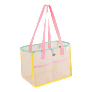 Mesh Tote Bath Bag Informal Para Mujeres Para De Vacaciones Mesh Tote Bath Bag Informal Para Mujeres Para De Vacaciones