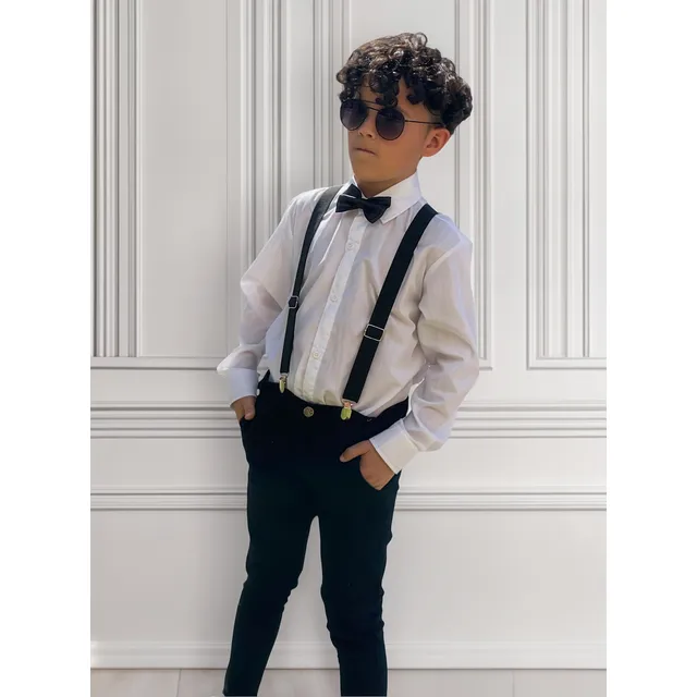 Traje De Niño Fiesta Negro