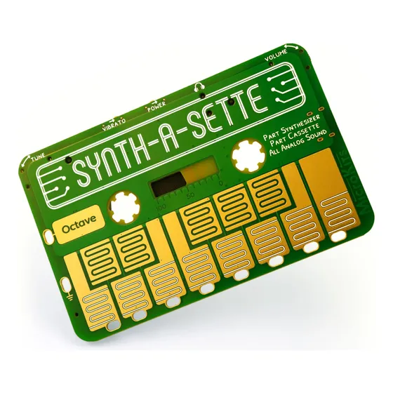 Sintentizador Análogo Microkits Synth-a-sette Stem -verde
