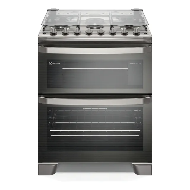 Cocina Electrolux Experience FE5DC color plateado 220V