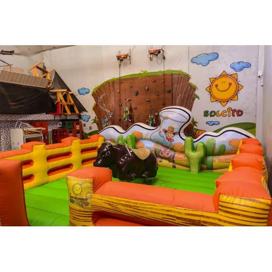 Toro Mecánico Con Inflable