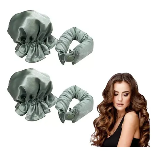 Modelador Cabelo Cachos Rod Cetim Sem Calor