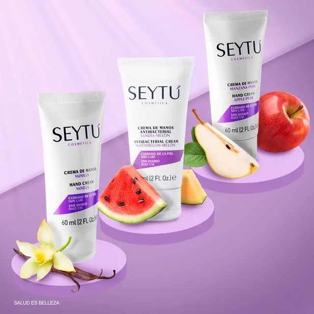 Crema Antibacterial De Manos Seytú - Tubo Corporal