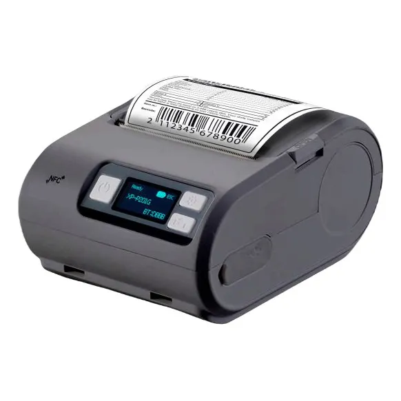 Ec Line Ec-mp-200 Tickets Etiquetas Térmica Directa Usb Gris