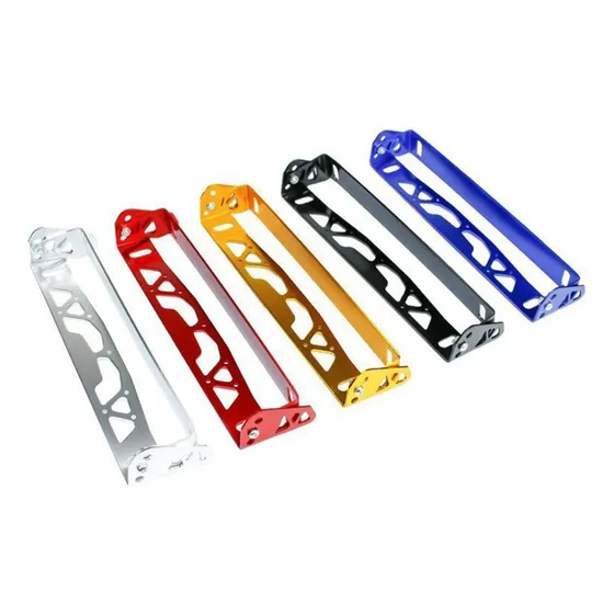 Porta Placa Ajustable Universal Metalico Jdm Reclinable