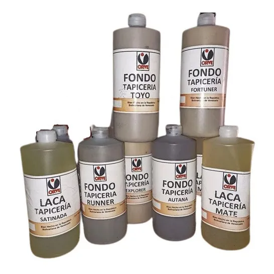 Pintura Para Cuero, Tapiceria, Kit Pintura, Laca Y Lija 