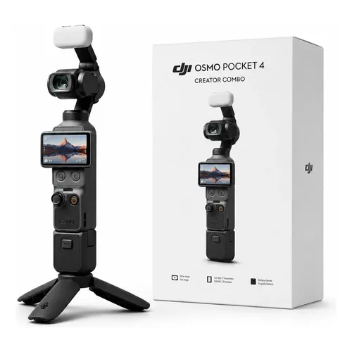 Câmera Dji Osmo Pocket 3 Creator Combo Dji209 4k preto | MercadoLivre