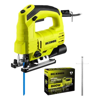 Serra Tico Tico 800w Profissional 3000 Rpm Para Madeira Metal Com Laser E Luzes Led Com LĂąmina Desoon Serra Tico Tico 800w Profissional 3000 Rpm Para Madeira Metal Com Laser E Luzes Led Com LĂąmina Desoon