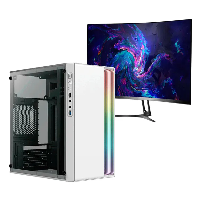 Pc Gamer + Monitor 23 Ryzen 7 5700g 32gb Ram 1tb Ssd C/wifi