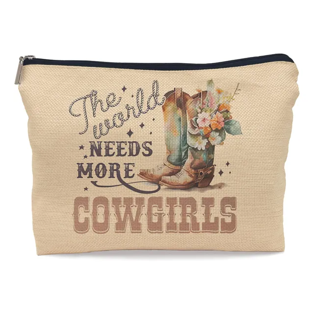Lacosu Caliente Pink Western Cowgirl Botas Bolsa De Jzbpm