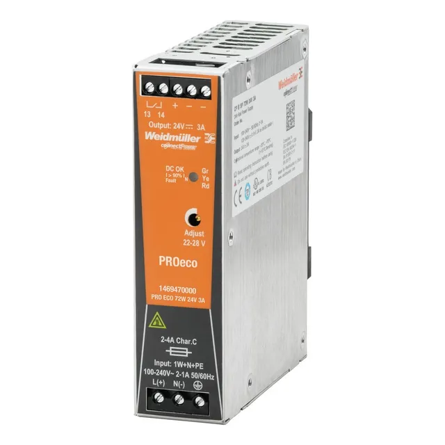 1469470000 Pro Eco 72w 24v 3a Weidmuller