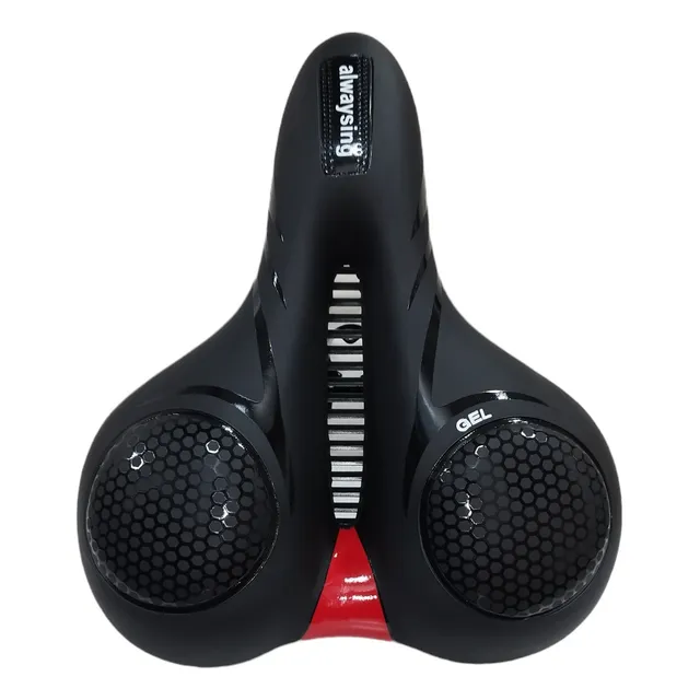 Sillín Para Bicicleta Anti Prostático Acolchado Ancho