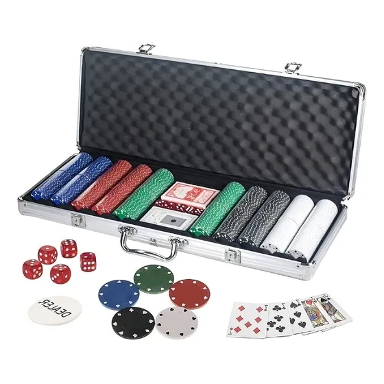 Juego De Poker | Poquer | 300 Piezas | Maletín De Aluminio
