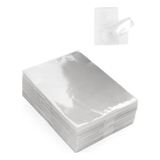 Folha Plástico Transparente Pp Celofane Para Doces Brownie