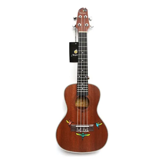 Ukelele Profesional Concierto Diseño Soy Rada Con Estuche