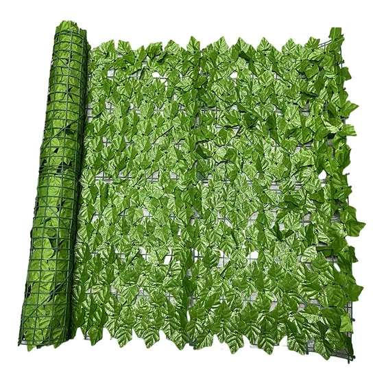 Cerca Artificial Da Folha Das Sebes Da Verde Claro 0,5x3m