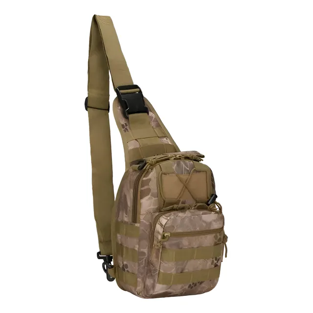 Morral Tactico Mochila Militar Cruzada Bolso Molle Camuflada