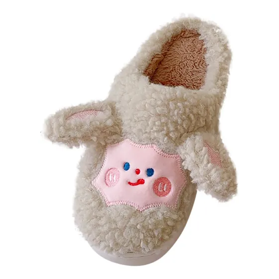 Pantufla Casa Para Mujer Zapato Invierno Lindo Comodo Cordon